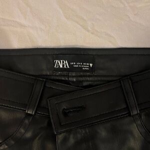 Leather Zara pants
